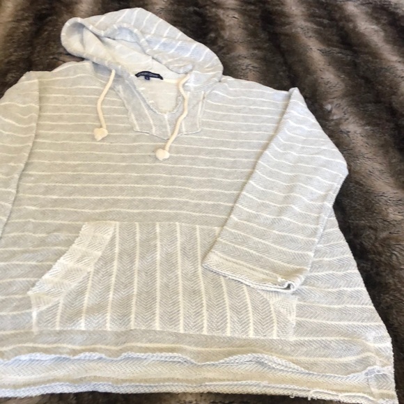 Lightweight linen bonfire hoodie - Picture 2 of 4
